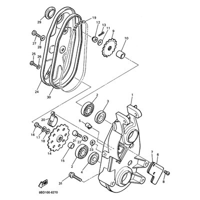 SPROCKET,CHAIN DRIVE (10T)