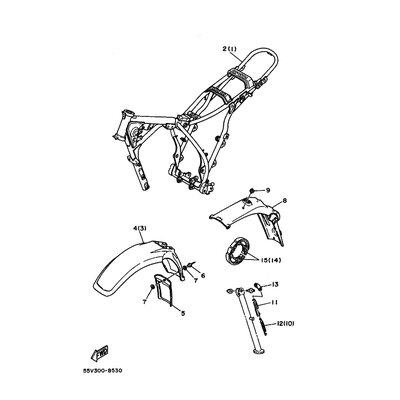 BREMSSCHUHSATZ