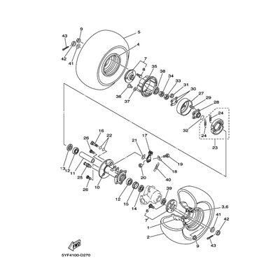 BREMSSCHUHSATZ