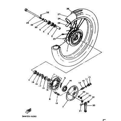 BREMSSCHUHSATZ