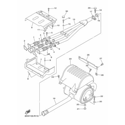 EXHAUST COVER ASSY