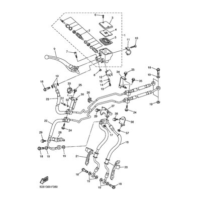 Yamaha Teil 5D02584A0000