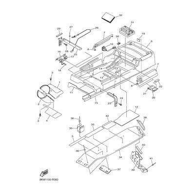 BRACKET, FUEL TANK 2