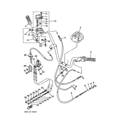 THROTTLE LEVER ASSY