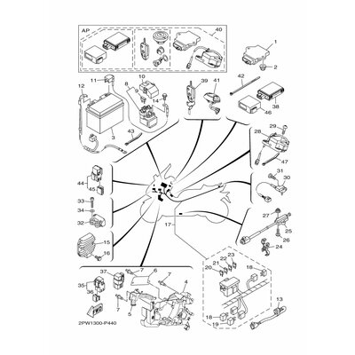 REMOTE CONTROL UNIT ASSY