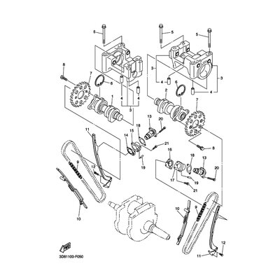 Yamaha Teil 3D8121940000