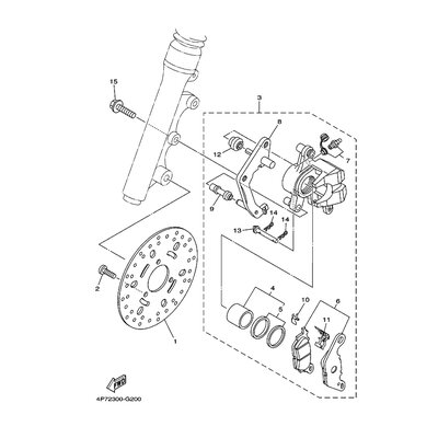 BREMSSATTEL KOMPL.(R)