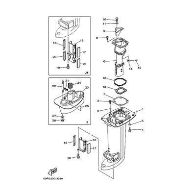 Yamaha Teil 69P41137005B