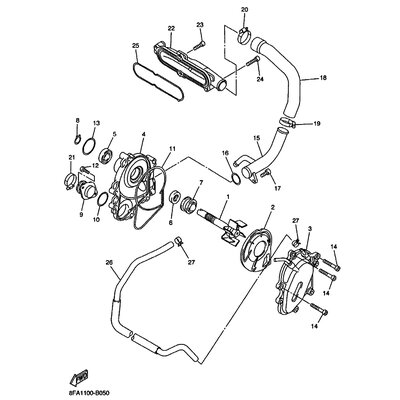 Yamaha Teil 8FA1247A0000