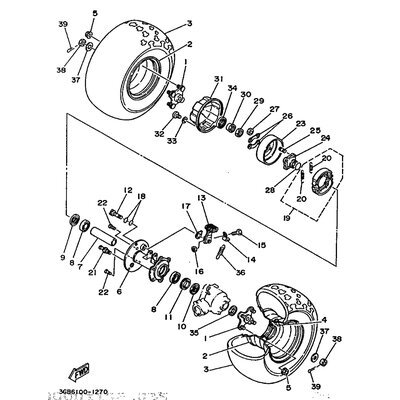 BREMSSCHUHSATZ 2