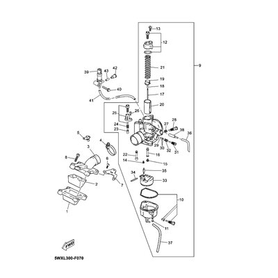 Yamaha Teil 5WXE4D360000