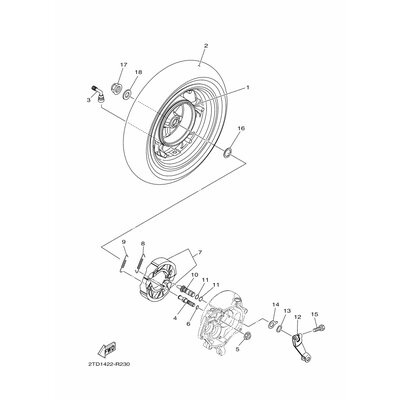 BREMSSCHUHSATZ