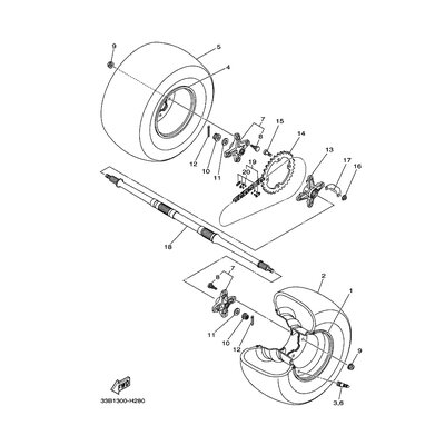 Yamaha Teil 33BF537G0000