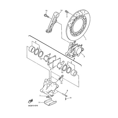 BREMSSATTEL-DICHTUNGSSATZ