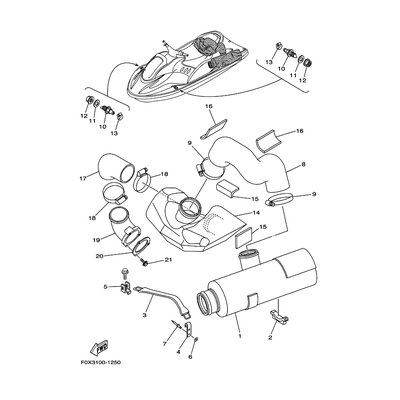 Yamaha Teil F0X642610200