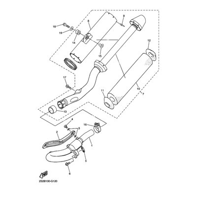 Yamaha Teil 2S21466GC000