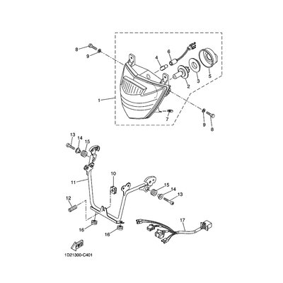 HEADLIGHT UNIT COM