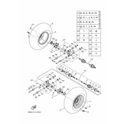 REAR KNUCKLE ASSY.