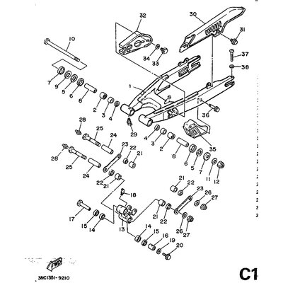 BOLT, FLANGE (10V)