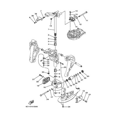 Yamaha Teil 69W42510014D