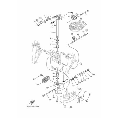 Yamaha Teil 69W42510018D