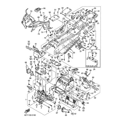 Yamaha Teil 8FU2198F0000