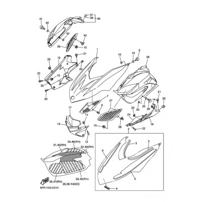 Yamaha Teil 8FP772720000