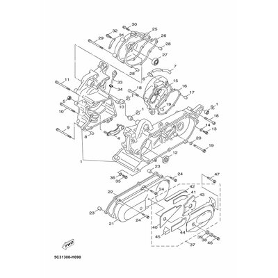 Yamaha Teil 5C3E533C0000