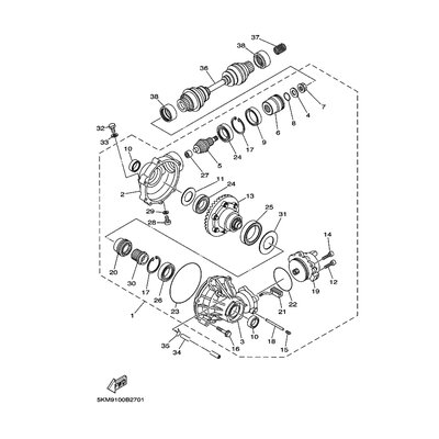 Yamaha Teil 5KM461601000