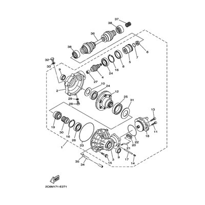 Yamaha Teil 5KM461601400