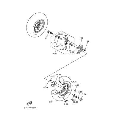 Yamaha Teil 5NDF35021000