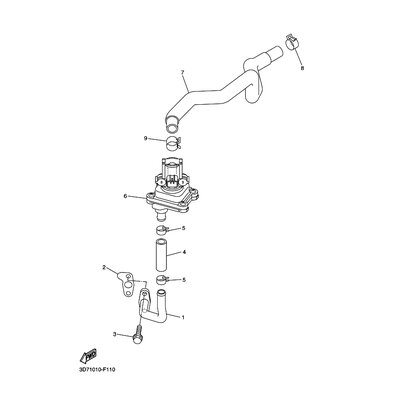 Yamaha Teil 3D7148030000