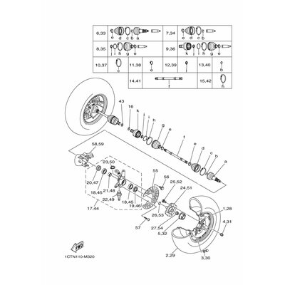 STEERING KNUCKLE A