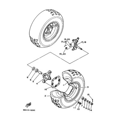 STEERING, KNUCKLE ASSY (LEF