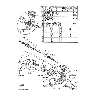 STEERING, KNUCKLE ASSY (RIG