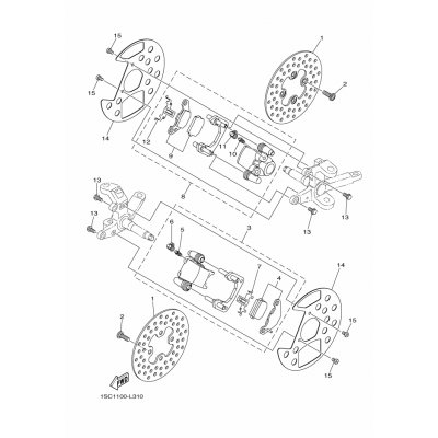 BREMSSATTEL KOMPL.(L)