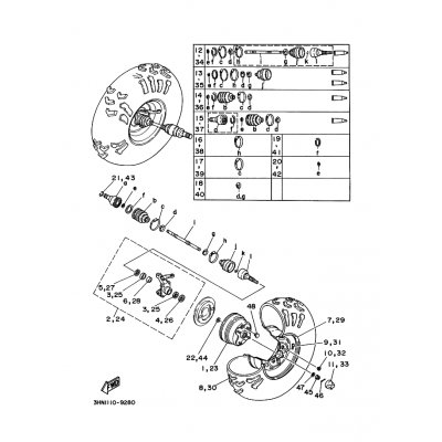 STEERING, KNUCKLE ASSY (LEF