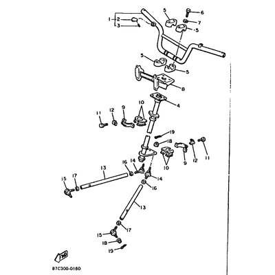 ROD, STEERING RELAY