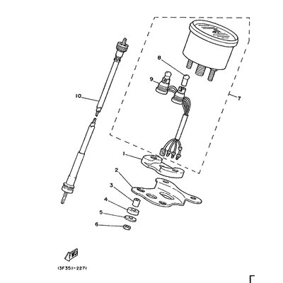 GESCHWINDIGK. KABEL KOMPL.