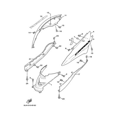 Yamaha Teil 5MLF173B0000