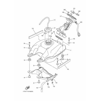 Yamaha Teil 920120604000