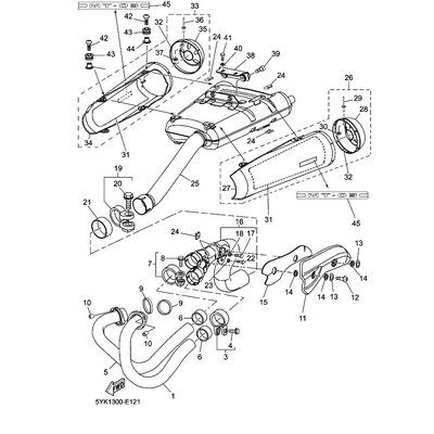 Yamaha Teil 9502L0804500