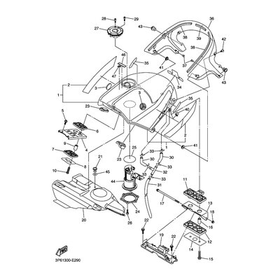 Yamaha Teil 3P6245950000