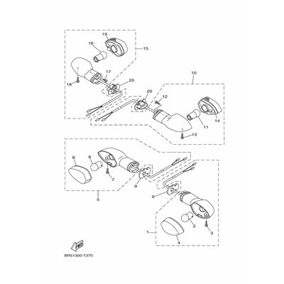 VORDERER BLINKER KOMPL. 1