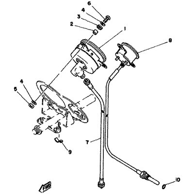 DREHZAHLMESSERKABEL KOMPL.