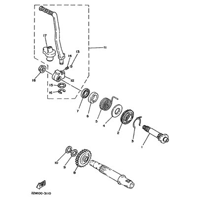 NUT, FLANGE(22W)