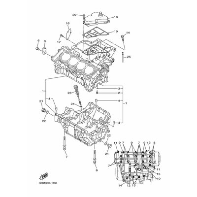 BOLT, FLANGE(7KY)