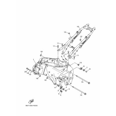 KONSOLE, SCHALLDAMPFER 1