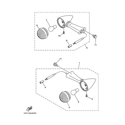 VORDERER BLINKER KOMPL. 1