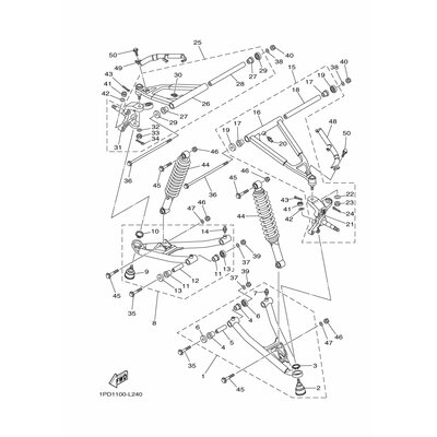 FRONT LOWER ARM SU